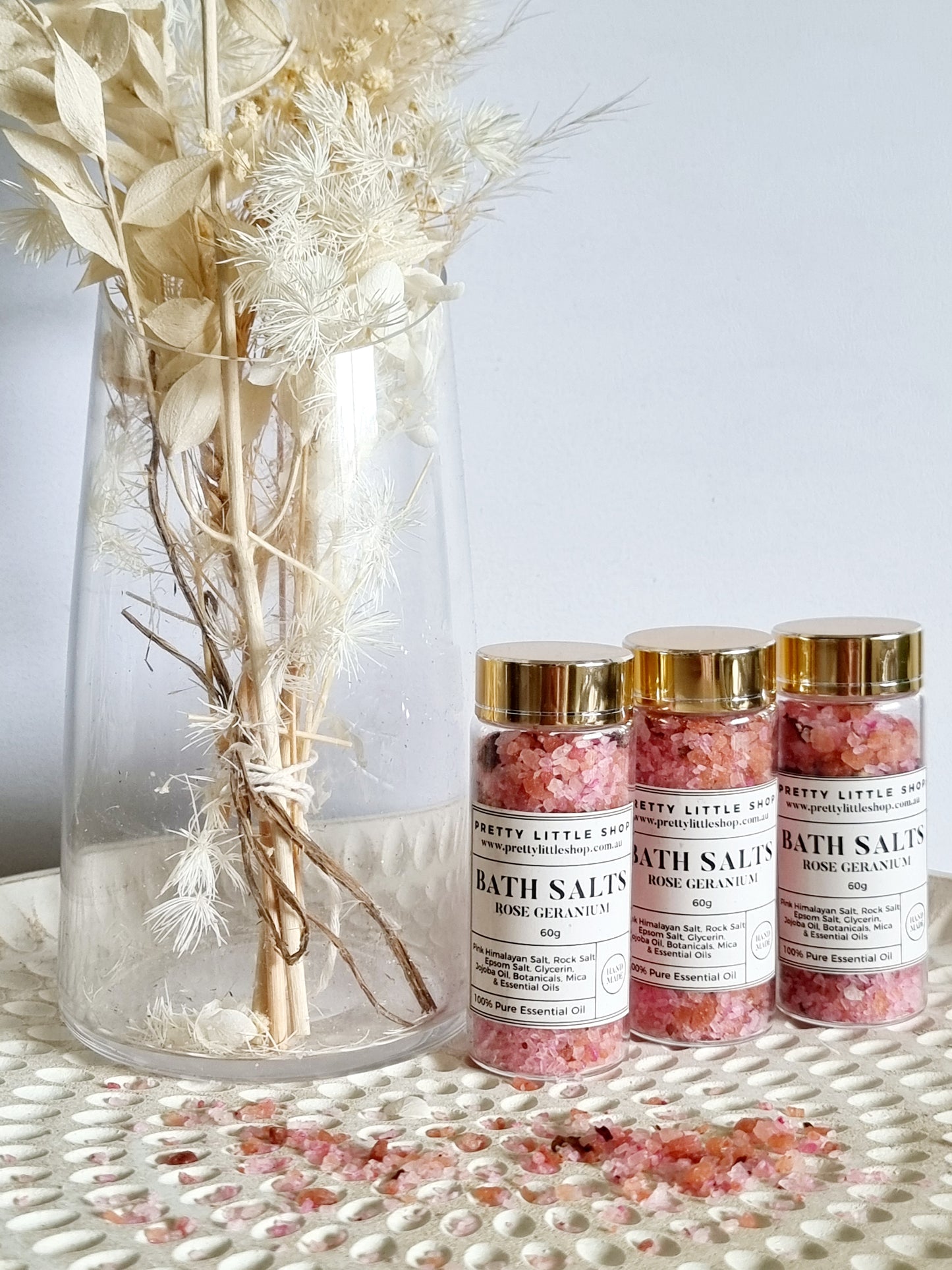 ROSE GERANIUM BATH SALTS
