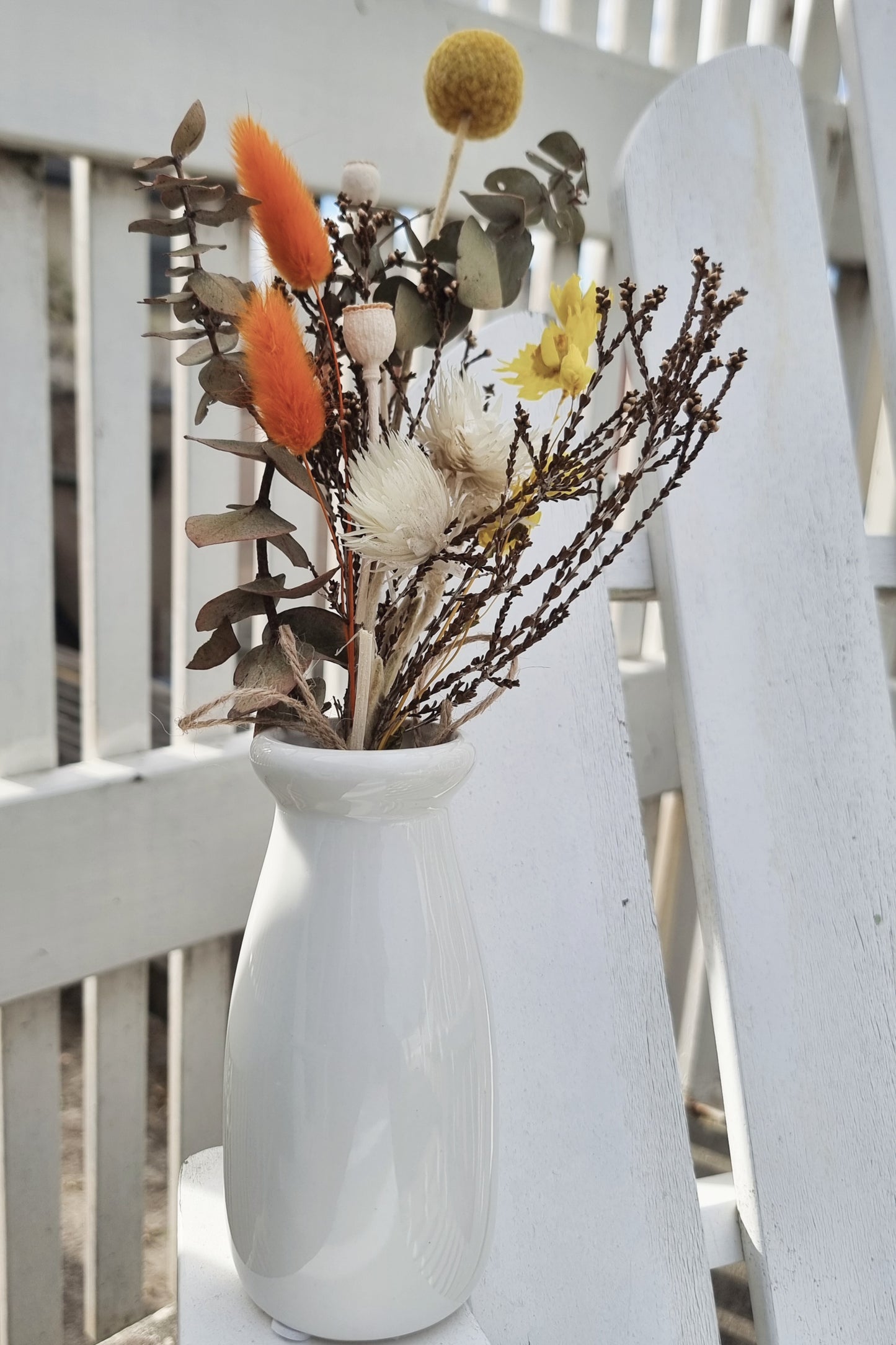 PRESERVE FLOWERS & VASE